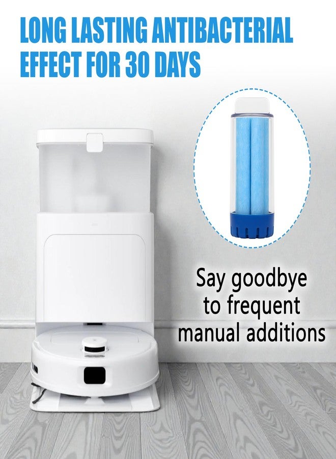 مجموعة KH866 من 6 قطع من منظف الأرضيات الصلب، مناسبة لروبوت التنظيف Ecovacs DEEBOT N30 OMNI / N30 PRO OMNI DSC060002، أزرق، منظف صلب، قطع غيار لمكنسة روبوت التنظيف - Image 4